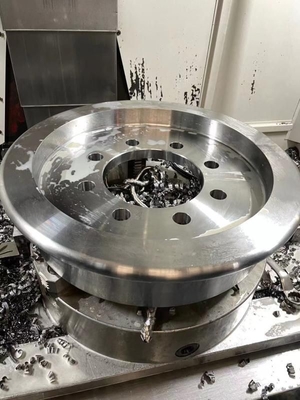 耐久力のある鋼鉄柵の車輪はコーティングの表面42CrMo 60E材料を粉にする