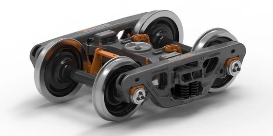 購入 アーレ川の標準的な投げる鉄道ワゴン鉄道の貨物ボギー online manufacture