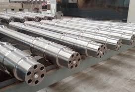 Locomotive Train Wheel Axle , Trailer Axles With Brakes UIC TSI ISO9001 Certifications