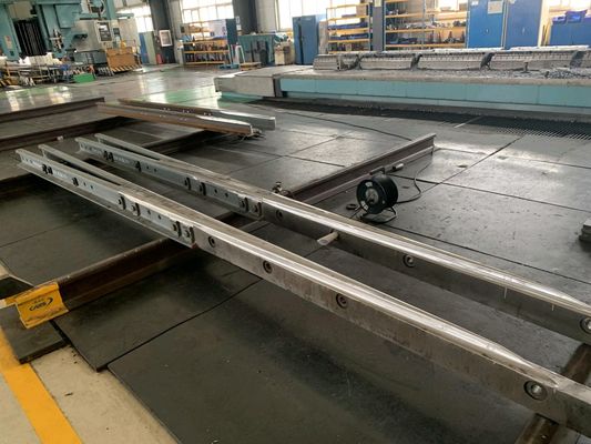BS11 1985 Steel Track Rail Arem2008 6m-12m Length ISO Certificate