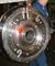 鉄道のアーレ川のステンレス鋼の車輪は車の鋼鉄柵の車輪に縁を付ける