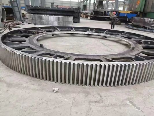 ボール ミルの粉砕機およびロータリー キルンの生産のための帯ギヤ