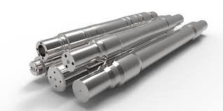Locomotive Train Wheel Axle , Trailer Axles With Brakes UIC TSI ISO9001 Certifications