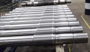 Locomotive Train Wheel Axle , Trailer Axles With Brakes UIC TSI ISO9001 Certifications