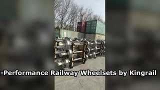 Kingrail の高性能鉄道車輪セット